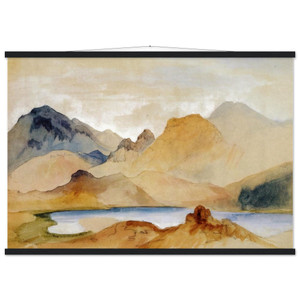 Moran Cinnabar Mt Ystone Wclr Museum-Quality Matte Paper Poster with Hanger