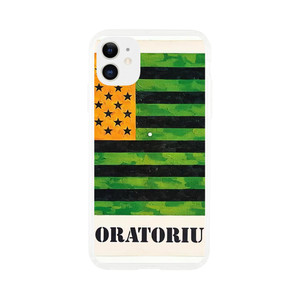 Jasper Johns - MORATORIUM FLAG Clear case