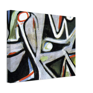 Bram van Velde  Desertique  1981 Canvas