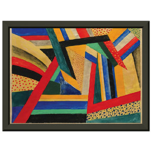 Laszlo MoholyNagy  Lands Premium Metal Framed Art Print / Poster