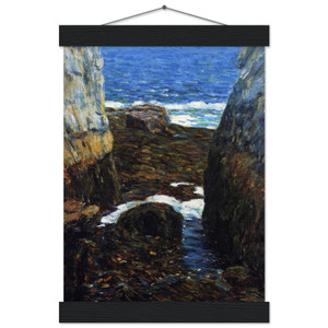 Museum-Quality Matte Paper Poster with Hanger - Hassam North Gorge