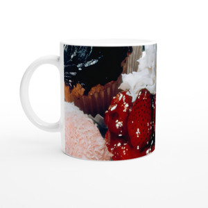 Audrey Flack - STRAWBERRY TART SUPREME 1974 Ceramic Mug