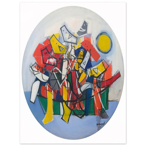 Robert Goodnough  Abduction By Boat  1963 Aluminum Print