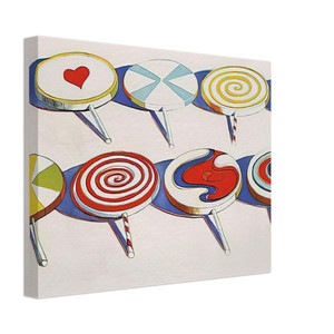 Wayne Thiebaud  Big Suckers  1971 Canvas