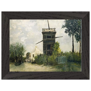 Maurice Utrillo THE WINDMILL AT SANNOIS 1912 Wooden Framed Art Print