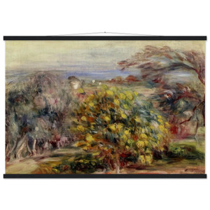Renoir Landscape at Collettes Matte Paper Poster with Hanger