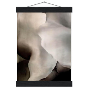 Georgia OKeeffe  Dark Iris 3 Museum-Quality Matte Paper Poster with Hanger