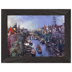 OSKAR KOKOSCHKA  NOTDETECTED235880 Premium Wooden Framed Art Print / Poster