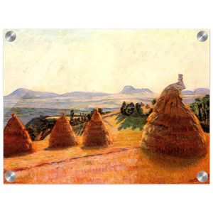 Armand Guillaumin  Plateau Bromont at Pontgibaud Puy de Dome Acrylic Print