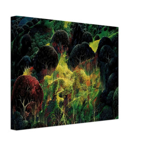 Eyvind Earle  Autumn Fields Canvas