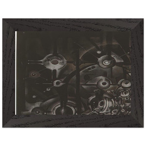 Lee Bontecou  UNTITLED 1998 N1 Premium Wooden Framed Art Print / Poster