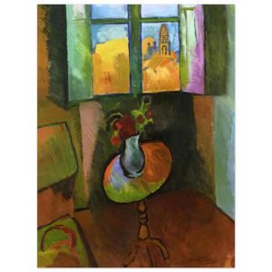 Raoul Dufy  PEDISTAL TABLE RUE SEGUIER 1909 Aluminum Print