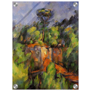Paul Cezanne  Bibemus Quarry Acrylic Print