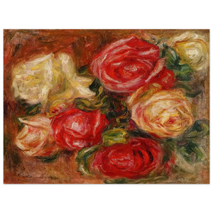 PierreAuguste Renoir  BOUQUET OF FLOWERS N5 Aluminum Print