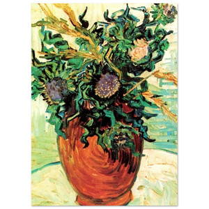 Vincent van Gogh  Still Life with Thistles Fine Art Poster / Art Print