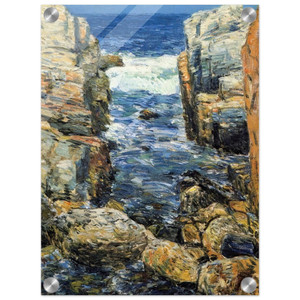 Childe Hassam  The South Gorge Appledore Isles of Shoals Acrylic Print