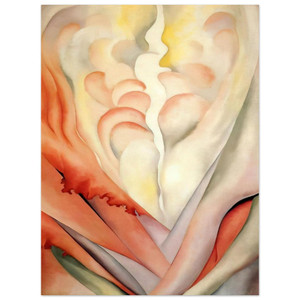 Georgia OKeeffe  Flower Abstraction Aluminum Print