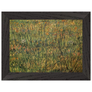 Vincent van Gogh  Pasture in Bloom Premium Wooden Framed Art Print / Poster