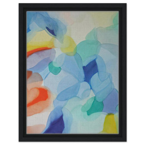 Alice Baber  The Light in the Depths Framed Canvas