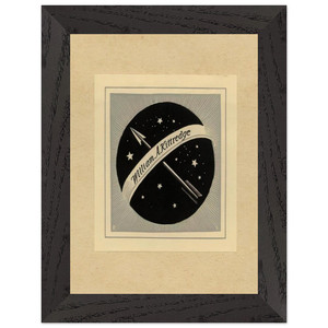 Rockwell Kent Kittredge Premium Wooden Framed Art Print / Poster