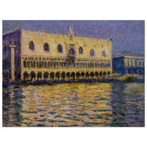 claude monet  The Palazzo Ducale 2 Wood Print