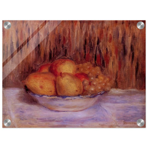 PierreAuguste Renoir  Still Life with Pears and Grapes N2 Acrylic Print