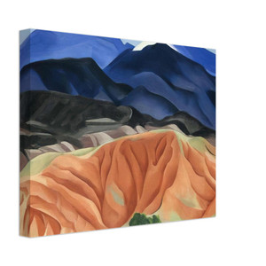 Georgia OKeeffe  Black Mesa Landscape New Mexico  Out Back of Marys II Canvas