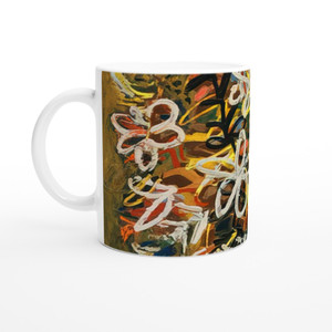 Rene Portocarrero - FLOWER VASE 1963 Ceramic Mug