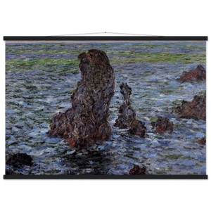 Monet Pyramids at PortCoton Museum-Quality Matte Paper Poster with Hanger