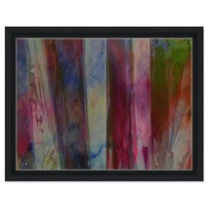 Sam Gilliam  Rainfall Framed Canvas