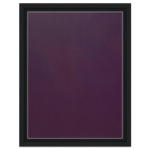 Fernand Leduc  Microchromie 70 ZL violet dEgypte Framed Canvas