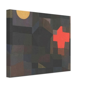 Paul Klee  FIRE FULL MOON 1933 Canvas