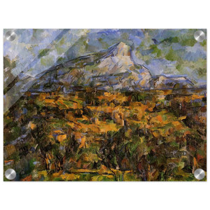 Paul Cezanne  Mont SainteVictoire Seen from les Lauves Acrylic Print