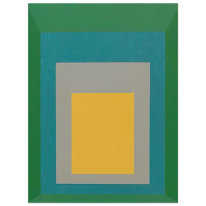 Josef Albers  HOMAGE TO THE SQUARE APPARITION 1959 Aluminum Print