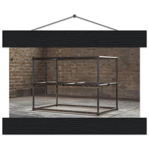 Donald Judd To Dave Shackman 1964 Museum-Quality Matte Poster Hanger