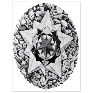 MC Escher  ESCHER 1 Aluminum Print