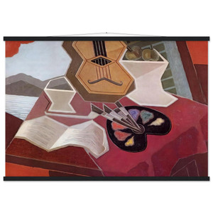 Juan Gris TABLE OVERLOOKING THE SEA 1925 Matte Poster with Hanger