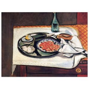 Henri Matisse  STILL LIFE WITH SHELLFISH Aluminum Print