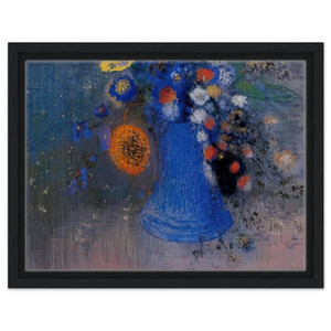 Odilon Redon  VASE OF FLOWERS 8 Framed Canvas