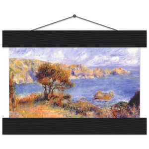 Renoir View at Guernsey Museum Quality Matte Paper Poster with Hanger