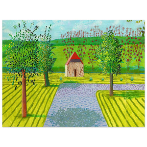 David Hockney  David Hockney N24 Wood Print