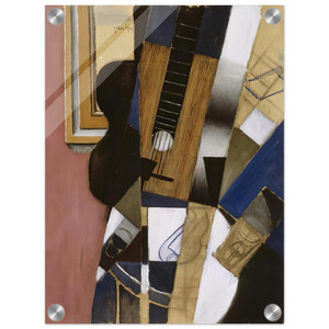 Juan Gris  GUITAR AND PIPE 1913 Acrylic Print