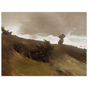 Winslow Homer  THE WEST WIND Wood Print