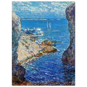 Childe Hassam  An Isles of Shoals Day Wood Print