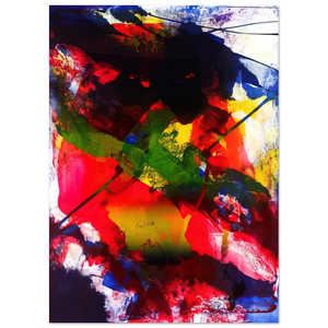 Paul Jenkins Amadeus Abstract Expressionism Lyrical Abstraction Poster Print