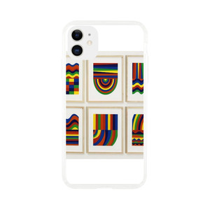 Sol LeWitt - Arcs and Bands in Colors Clear case