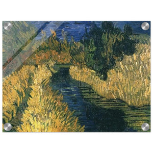 Vincent van Gogh  The Little Stream Acrylic Print