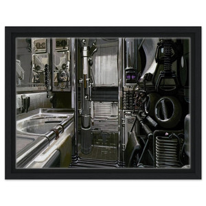 Syd Mead  Syd Mead N16 Framed Canvas