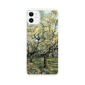Vincent van Gogh - Orchard with Blossoming Plum Trees Clear case