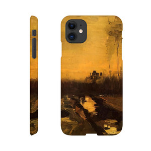 Vincent van Gogh - Landscape at Dusk Slim case